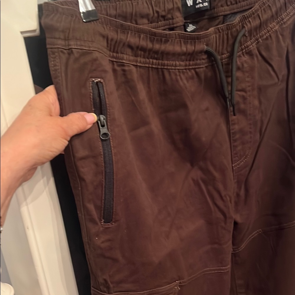 WXYZ Jogger Pants - Brown size XL
